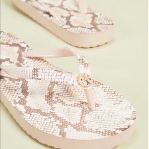 NEW!! NEVER WORN — Tory Burch
Printed Thin Flip Flops